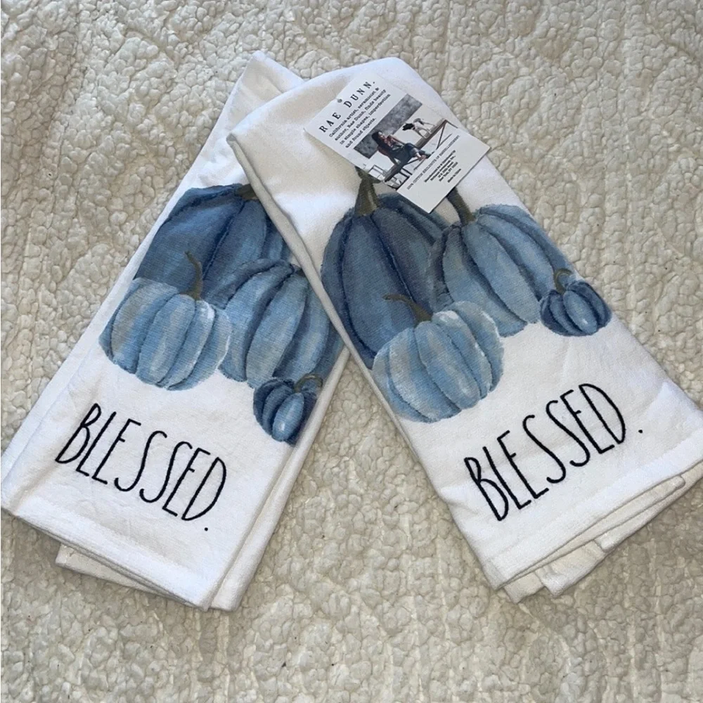 Rae Dunn Blessed Set of 2 Kitchen Towel